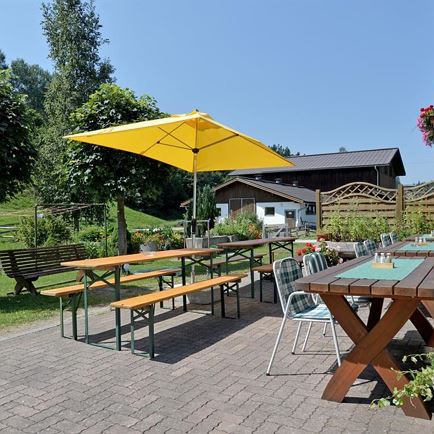 Grieswirt, St. Johann, Gastgarten