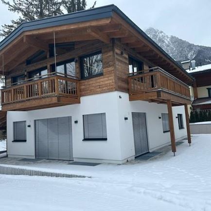 Haus im Winter