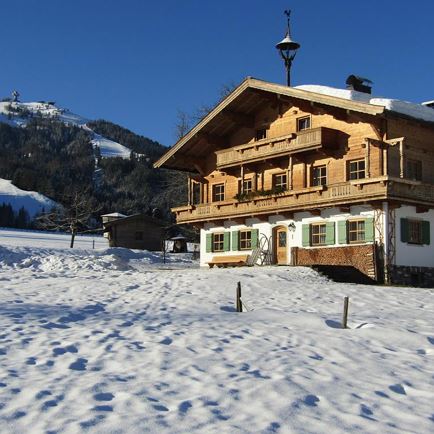 Hausansicht Winter