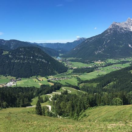 Aussicht Buchensteinwand