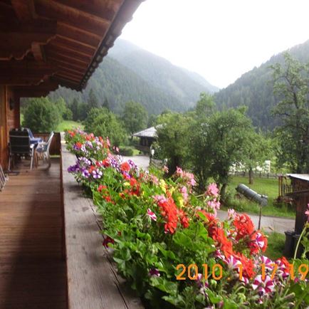 Ausblick vom Balkon