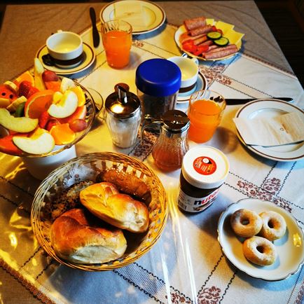 Frühstück lässt (fast) keine Wünsche offen