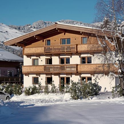 Winterfoto Haus