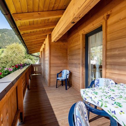 Appartement 1+2 - Balkon
