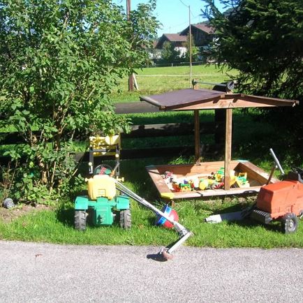 Sandkasten für Kinder