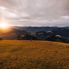 Sonnenuntergang@Region Hohe Salve-Maximilian Gierl
