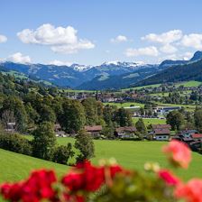 Aussicht vom Balkon