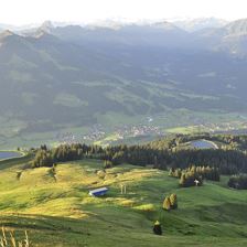 Blick von der Hohen Salve