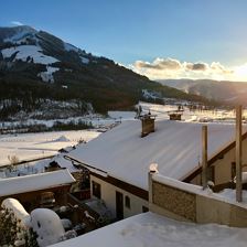 Aussicht auf die Winterbergwelt