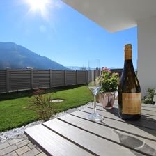 Terrasse im Sommer
