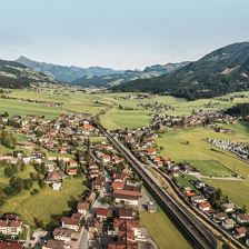 Blick auf Brixen