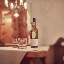 Gute Tropfen in der Hubertus Stub'n