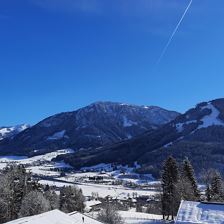 Perfekter Wintertag