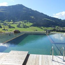 Aussicht Schwimmteich