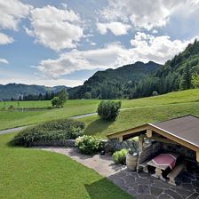 Daxerhof, Erpfendorf, Garten