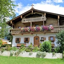 Landhaus Mühlau Sommer Außen
