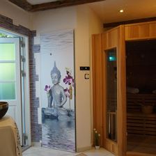 Mental Oase Haunold Sauna zum Garten