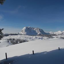 Wilder Kaiser im Winter