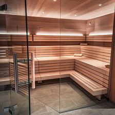 Finnische Sauna