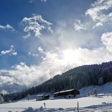 Hansenhof im Winter