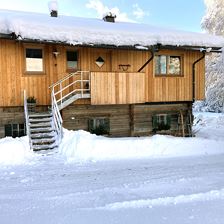 Remise am Reitl an einem kalten Wintertag