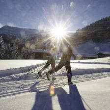 Langlauf Steinberge Saalbach Hinterglemm Fieberbru