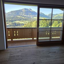 Ausblick vom Esstisch