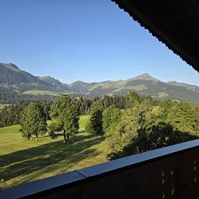 Balkonausblick