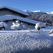 Garten im Winter