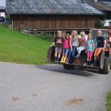 los geht's zur Alm