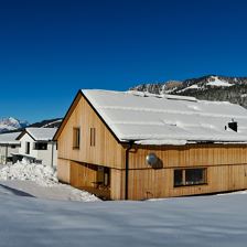 Haus seitlich