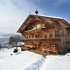 Hausansicht Winter