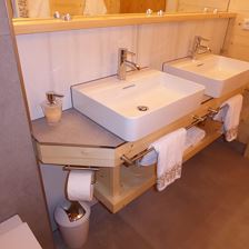 Bergrose Badezimmer