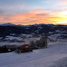 Chalet Julia Abend Farben
