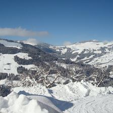 Aussicht Winter