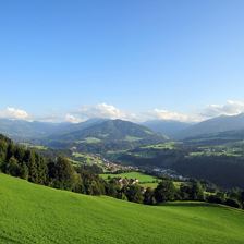 Aussicht Sommer