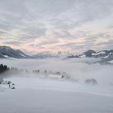 Blick Richtung Wilder Kaiser