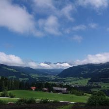 Panoram auf den Wilden Kaiser
