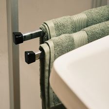 Handtuchhalter im Badezimmer