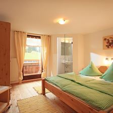 Doppelzimmer mit Dusche/WC und TV- Ferienwohnung 2