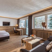 1-Raum Deluxe Suite 42m² mit Infrarotkabine