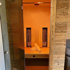 Infrarotkabine in Deluxe Suiten
