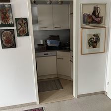 Blick in die Küche