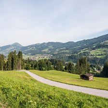 Anfahrt auf den Berg