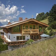 Chalet Katharina - Blick vom Süden