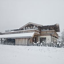 Chalet Magdalena Westansicht WINTER