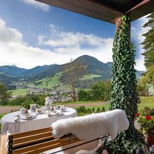 Terrasse Ausblick