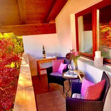 Balkon Großes App für 4 Personen