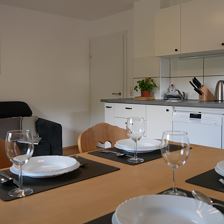 Ferienwohnung Rettenstein Wohnraum und Kueche im H