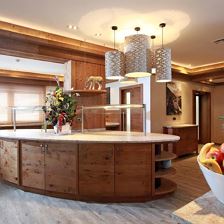 Buffet im Speisesaal